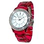 Fossil Stella Pink Glitz Topring Watch