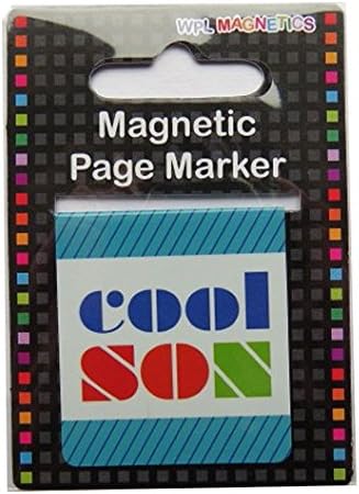 Magnetic Page Bookmarks - 2 Pack - Cool Son - by Wildside
