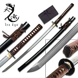 Ten Ryu - Sharp Damascus Steel Katana Sword All Hand Made