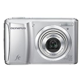 Olympus FE-47 14 MP Digital Camera with 5x Optical Zoom and 2.7-inch LCD (Silver) by Olympus