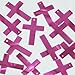 Sequin Purple Mirage Illusion Simple Cross 1 inches Couture Loose Paillettes