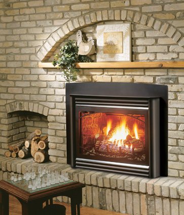 Kingsman IDV36LP N/A 30.75 Liquid Propane Direct Vent Fireplace Insert IDV36LP