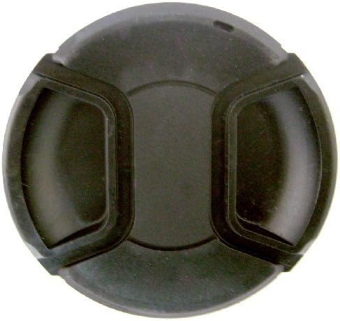 Professional Snap On Lens Cap + Deluxe Lens Cap Keeper For The Samsung NX200, NX100, NX10 Digital Camera Which Has The 18-55mm Lens