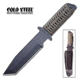Cold Steel Knives GI Tanto Knife with Paracord Wrapped Handle by Cold Steel Knives