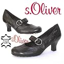 s.OLIVER Glattleder Pumps, Bussines Leder, schwarz