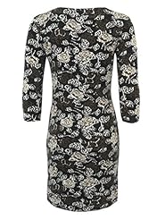 General Print Acrylic/Elastane  Dress with a Brush/Sweep Train 