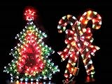 ツリー＆キャンディー2点セット 室内用 クリスマスイルミネーションライト 連結可 リバーシブル
