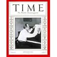 Joseph Deems Taylor Art Print Poster By TIME Magazine, 11" x 14", with Black Wood Frame