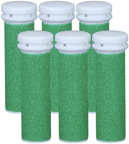 Emjoi Micro-pedi Replacement Refill Rollers (Xtreme Coarse) - Pack of 6