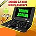 TOUCH SCREEN Black Mini Laptop Notebook Netbook 7" PC Android 2.2 Flash 10.1 WiFi LAN 3G 3 USB 2.0 Ports Thousands Free Android Apps Games by WOLVOL