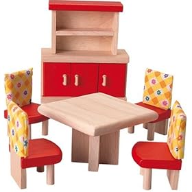 Plan Toys Doll House Dining Room - Neo Style by Plan Toys