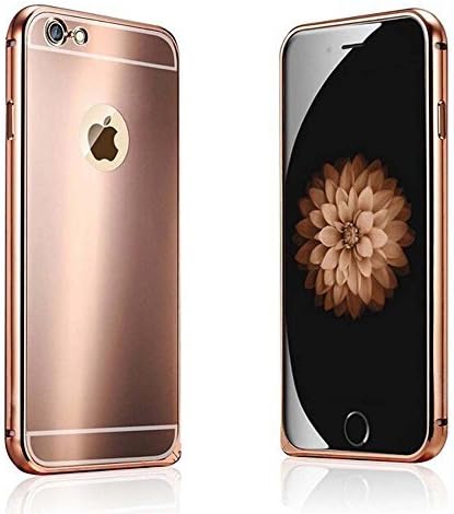 Iphone 6 Plus/6s Plus Case Luxury Anti-scratch Air Aluminum Metal Bumper Detachable + Mirror Hard Back Case,anti-scratch 2 in 1 Cover,ultra Thin Frame with Stylish Designs