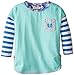 Hatley Girls' Little Long Sleeve Tee-Butterflies