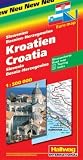 Kroatien / Slowenien / Bosnien-Herzegowina 1 : 500 000: Stra�enkarte mit Index. (Road Map)