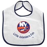 NHL McArthur New York Islanders Infant White Little Fan Bib