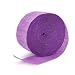 Lavender Crepe Streamer - 81'