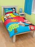 Disney Mickey Mouse Clubhouse Puzzled Panel Single Bed Duvet Quilt Cover Set