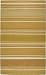 Rizzy Rugs MN-1978 5-Foot-by-8-Foot Moon Area Rug, Stripes Dark Gold