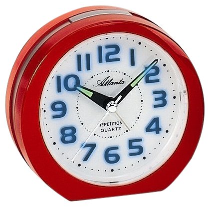 Atlanta Quartz-Wecker  Rot 1770/1