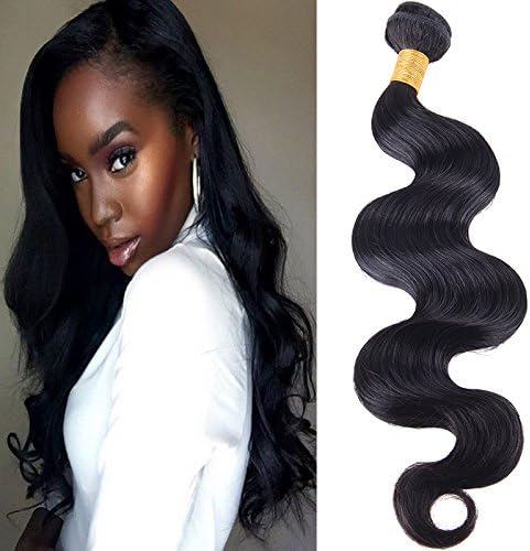 Brazilian Body Wave Human Virgin Hair Remy Hair Extensions Weft,6A Natural Color 100g/pc (12 14 16)