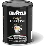 Lavazza Caffe Espresso Ground Coffee, Medium 8 oz