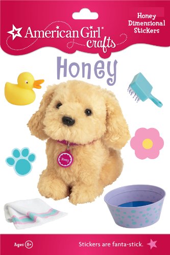 American Girl Crafts Stacked Stickers, Honey