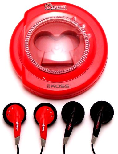 Koss Sportbuds 2 Pack Stereo Earphones with Team Logo Case (University of Maryland) 51hg5hoO1hL Koss Sportbuds 2 Pack Stereo Earphones with Team Logo Case (University of Maryland)