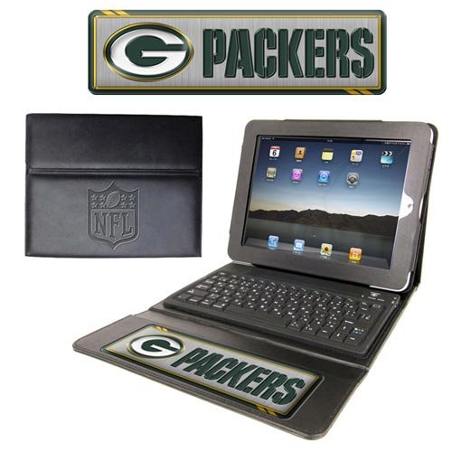 NFL Green Bay Packers Team Promark Executive iPad Case with Keyboard