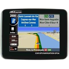 Takara GPS Europe Navigationssystem (8,9 cm (3,5 Zoll) Touchscreen-Dispay, 2GB interne Flash Memory, TMC)