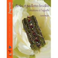 Perles et paillettes brod�es : Cr�ations � l'aiguille