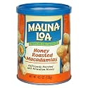 Mauna Loa Macadamia Nuts, Honey Roasted, 4.5-Ounce Cans (Pack of 6)