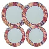 Corelle Coordinates Burner Cover Set of 4, Tribal