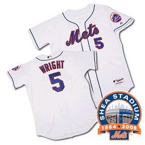 Steiner Sports MLB New York Mets David Wright Authentic Home Black Jersey (Signed on Back)