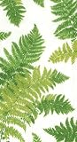 Entertaining with Caspari Set of 2 Fougere Fern Guest Towels, 30 Towels