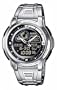 Casio - AQF-102WD-1BVEF - Montre Homme - Multifonction - Quartz analogique et digitale - Bracelet acier