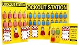 Lockout Stations 20 Locks Empty