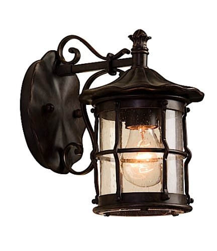 Artcraft Lighting AC8190OB Heritage Small Outdoor Wall Sconce Light, Oil-Rubbed Bronze