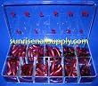 Nail Tips Metalic_Red 550 Pcs/Box.