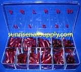 Nail Tips Metalic_Red 550 Pcs/Box.