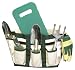 Deeco CP DM-GT-007 7 Piece Cutting Combo Pack Garden Tools With Garden Tote Bag