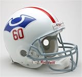 New England Patriots 1960 Full Size Pro Line Throwback Helmet