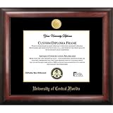 University of Central Florida Gold Embossed Diploma Frame