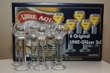 Berentzen Linie Fra Norge Aquavit Gläser 6 Stück