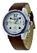 Dolce Gabbana - DW0310 - Montre Homme - Quartz Analogique - Chronographe - Bracelet en Cuir Marron