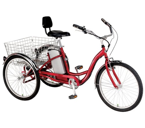 Currie Technologies iZIP Tricruiser Electric Tricycle 24 Inch Wheels