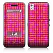 Dots Pink Design Protective Skin Decal Sticker for Samsung Instinct SCH M800 Cell Phone