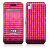 Dots Pink Design Protective Skin Decal Sticker for Samsung Instinct SCH M800 Cell Phone