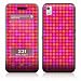 Dots Pink Design Protective Skin Decal Sticker for Samsung Instinct SCH M800 Cell Phone