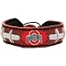 Ohio State Buckeyes Classic Football Bracelet