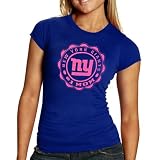 NFL New York Giants Womens #1 Mom T-Shirt - Royal Blue